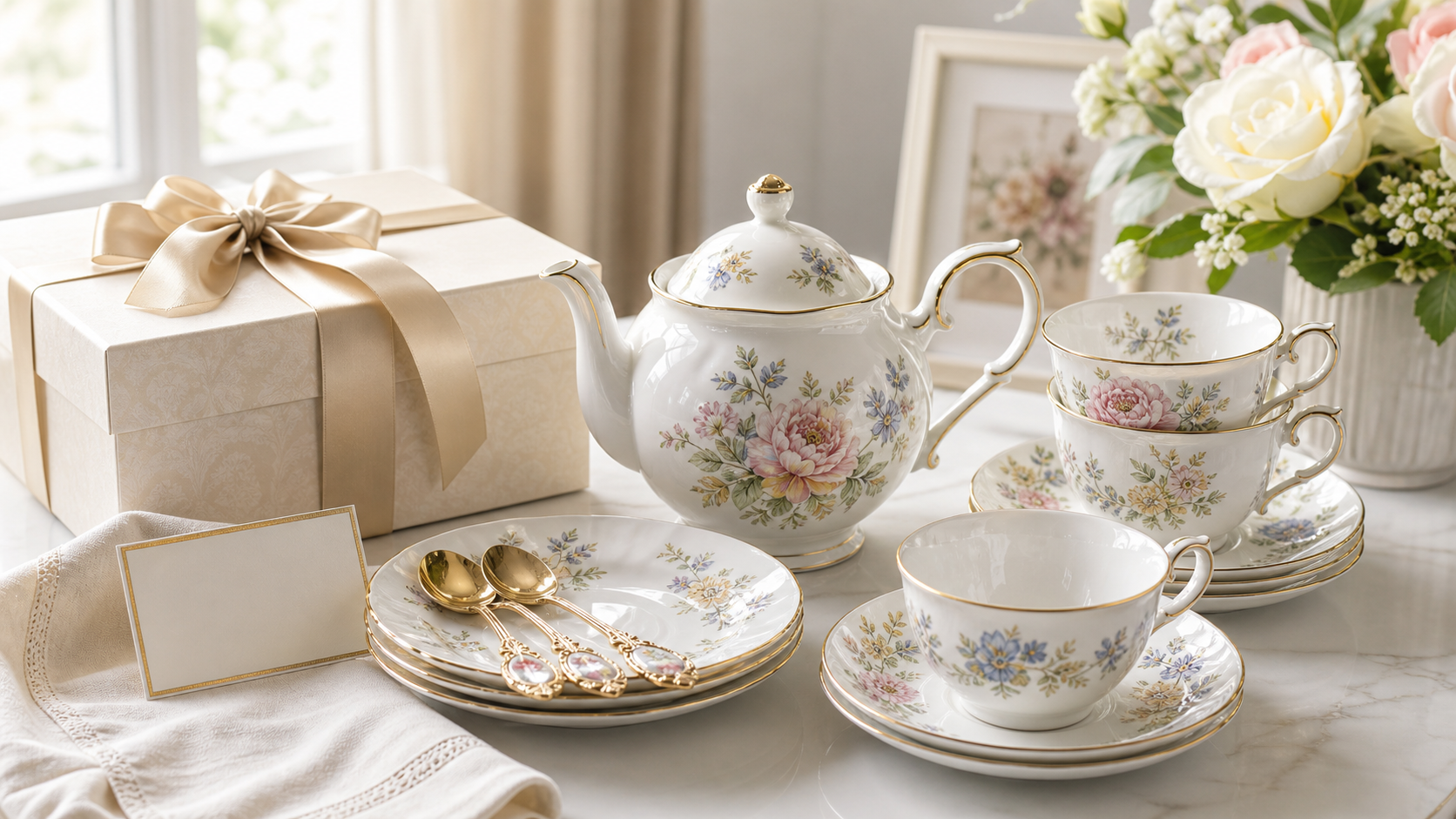 How to Choose an English Tea Set for Afternoon Tea, Gifts, and Display