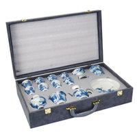 Chinese ceramic tea set with gift box