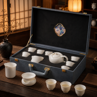 White Porcelain Gongfu Chinese Tea Set