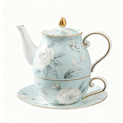 Spring Blossom English Tea Set for One