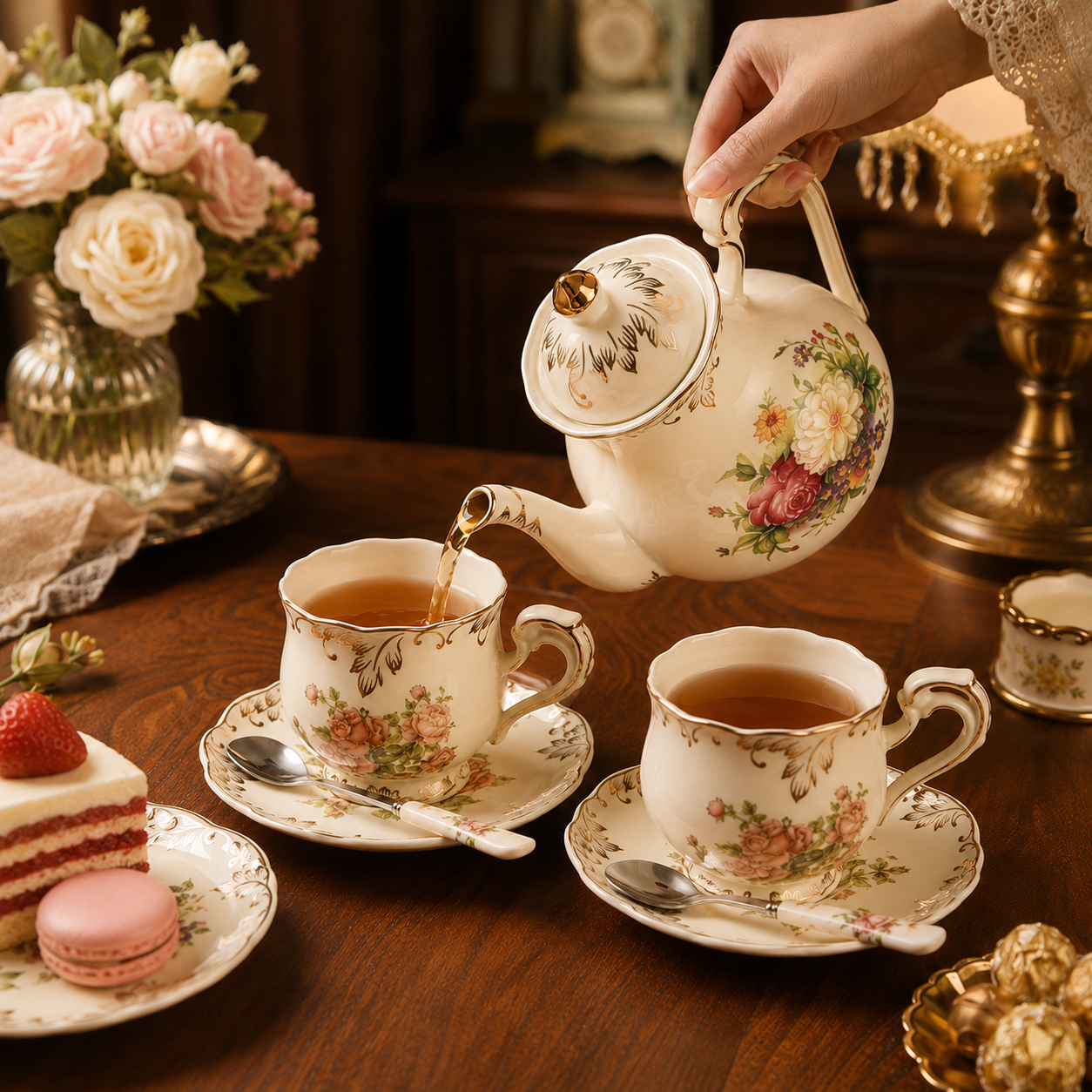 Afternoon tea sets for hosting